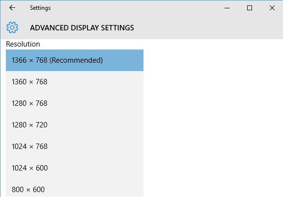 How To Change Screen Resolution In Windows 10 - SimpleHow